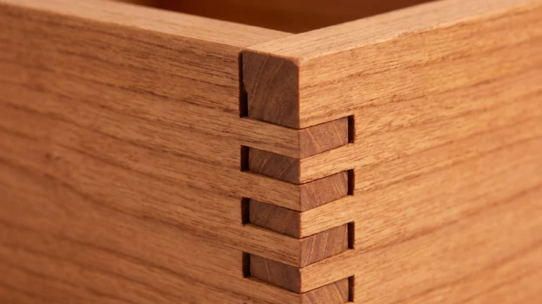 gevingerlast hout vingerlas verbinding detail tropisch hardhout kozijnhout houtplex