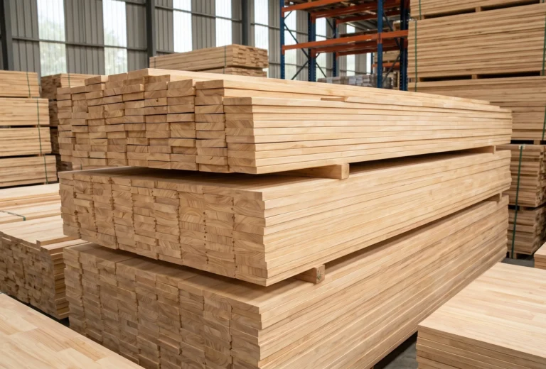 rubberwood hout gelamineerde panelen tropisch hardhout groothandel houtplex