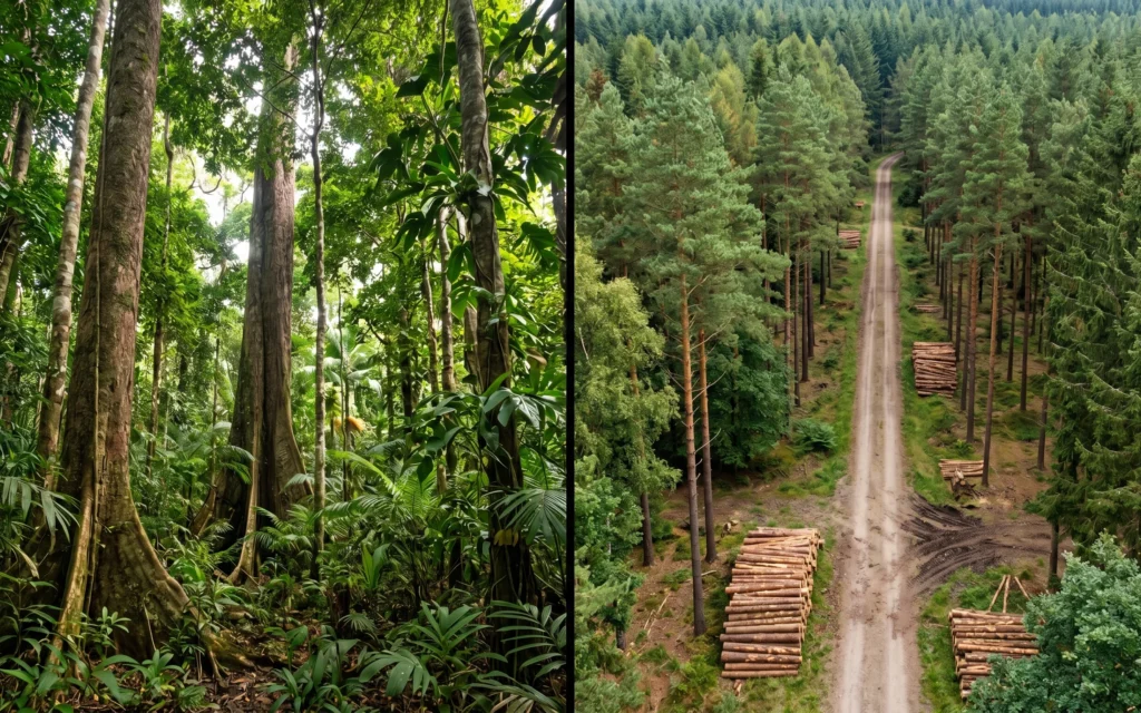 FSC PEFC duurzaam bosbeheer tropisch bos europees bos certificering vergelijking