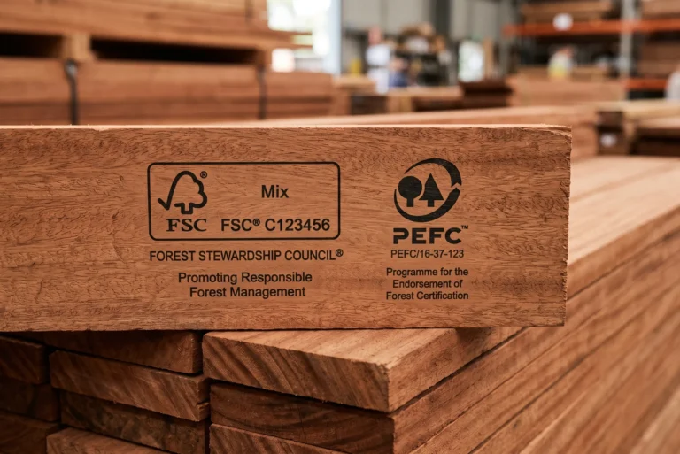 FSC PEFC duurzaam hout keurmerk certificering tropisch hardhout houtplex nederland
