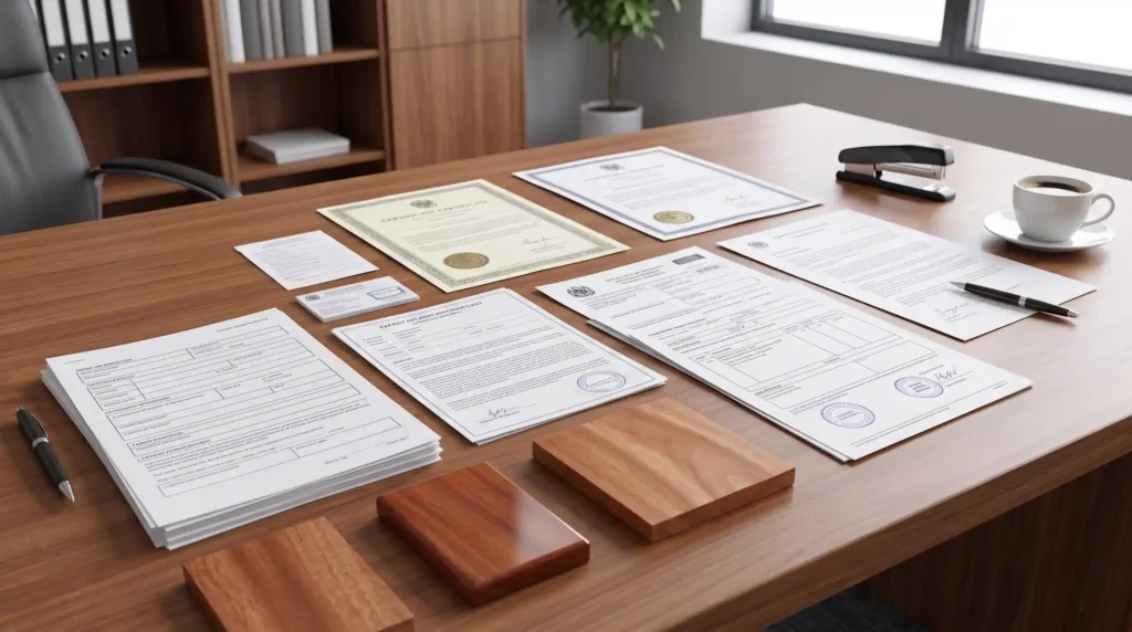 swietenia mahonie CITES documentatie plantage aanplant certificering houtplex