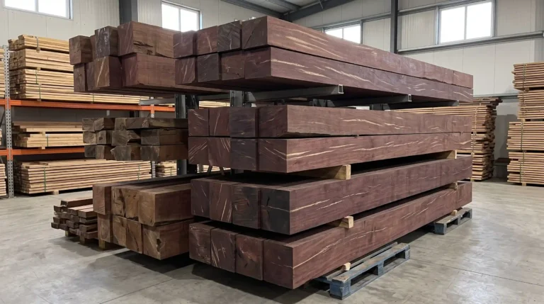 azobé hout balken waterbouw duurzaamheidsklasse 1 groothandel houtplex nederland