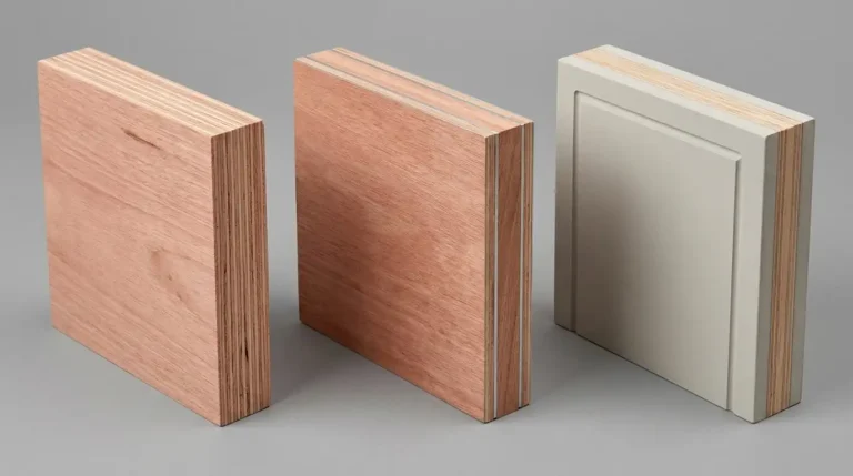 deurplaat opbouw multiplex aluplex tricoya vergelijking doorsnede types